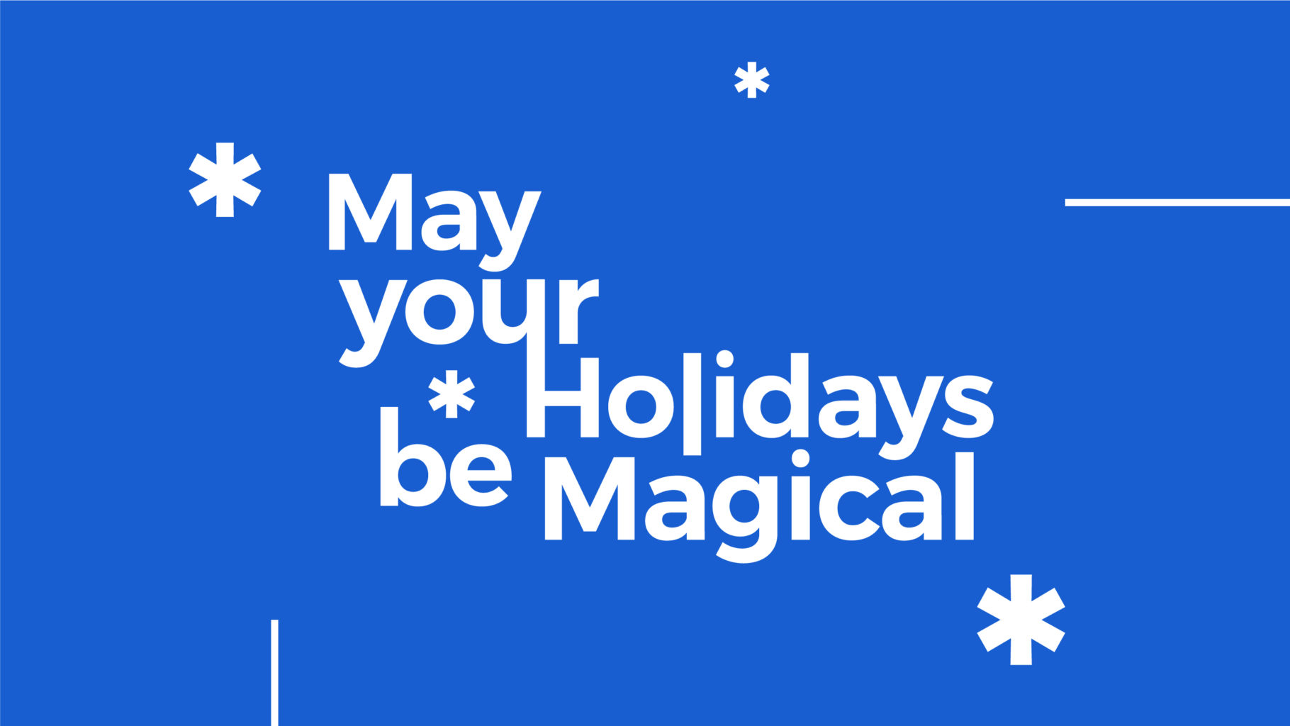 Happy Holidays from MMD